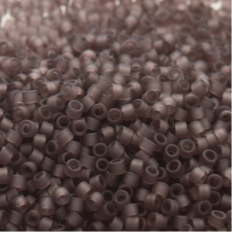 11/0 Delica Beads - Matte Smoky Topaz - 7.2gm 11/0 Delica Beads - Matte Smoky Topaz - 7.2gm