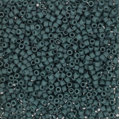 11/0 Delica Beads - Matte Aqua - 7.2gm