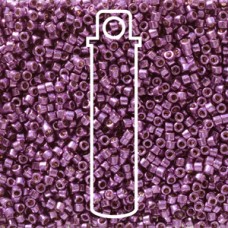 11/0 Delica Duracoat Seed Beads - Galvanised Purple Orchid