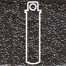 11/0 Delica Seed Beads - Galvanized Tarnished Silver - 7.2gm