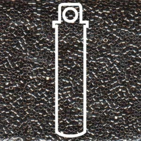 11/0 Delica Seed Beads - Galvanized Tarnished Silver - 7.2gm 11/0 Delica Seed Beads - Galvanized Tarnished Silver - 7.2gm