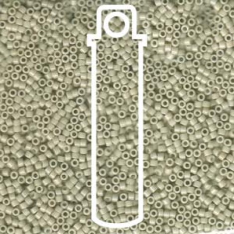 11/0 Delica Seed Beads - Opaque Linen Luster - 7.2gm