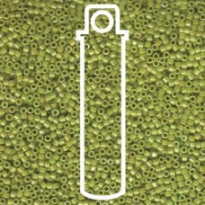 11/0 Delica Seed Beads - Opaque Chartreuse Luster - 7.2gm
