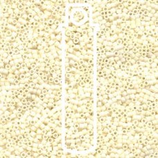 11/0 Delica Seed Beads - Matte Opaque Cream
