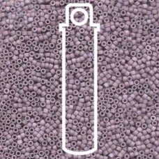 11/0 Delica Seed Beads - Matte Opaque Lavender