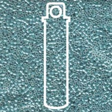 11/0 Delica Seed Beads - Galvanized Dyed Turquoise - 7.2gm