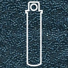 11/0 Delica Seed Beads - Galvanised Dark Teal - 7.2gm