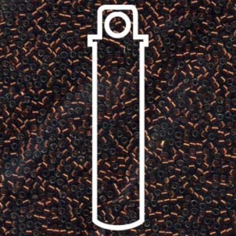 11/0 Delica Seed Beads - Silver Lined Smoked Topaz - 7.2gm 11/0 Delica Seed Beads - Silver Lined Smoked Topaz - 7.2gm