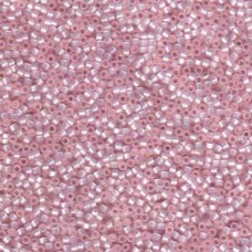 11/0 Delica Seed Beads - Silver Lined Lt Pink-Alabaster - 50gm Bulk Pack