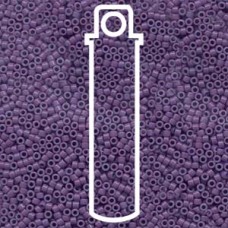 11/0 Delica Seed Beads - Dyed Opaque Lavender