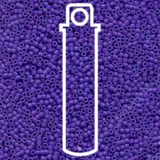 11/0 Delica Seed Beads - Dyed Opaque Purple