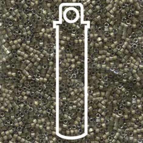 11/0 Delica Seed Beads - Silver Lined Variegated Taupe - 6.2gm