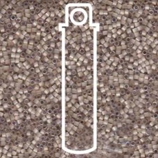 11/0 Delica Seed Beads - Dyed Smoky Quartz Silk Satin - 6gm