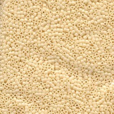 11/0 Delica Seed Beads - Opaque Cream - 50gm
