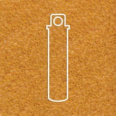 11/0 Delica Seed Beads - Matte Transparent Topaz - 7.2gm