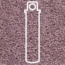 11/0 Delica Seed Beads - Matte Opaque Lilac - 7.6gm