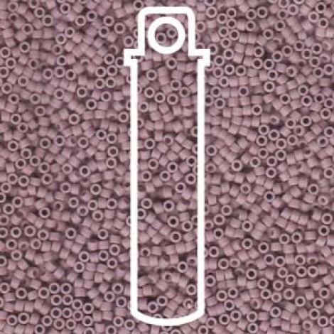11/0 Delica Seed Beads - Matte Opaque Lilac - 7.6gm 11/0 Delica Seed Beads - Matte Opaque Lilac - 7.6gm