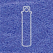 11/0 Delica Seed Beads - Matte Opaque Light Sapphire - 7.2gm