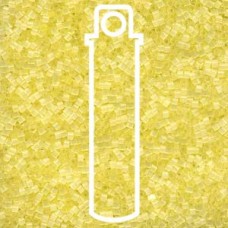 11/0 Miyuki Delica Seed Beads - Light Yellow Silk Satin - 6.5gm