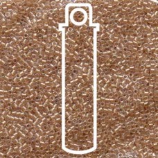11/0 Delica Seed Beads - Sparkling Gold Lined Crystal - 7.2gm