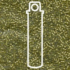 11/0 Delica Seed Beads - Sparkling Lt Yellow Lined Chartreuse - 7.2gm