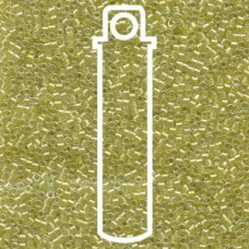 11/0 Delica Beads - Sparkling Light Yellow Lined Crystal - 7.2gm