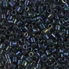 8/0 Miyuki Delicas - Metallic Dark Blue Iris - 6.8gm