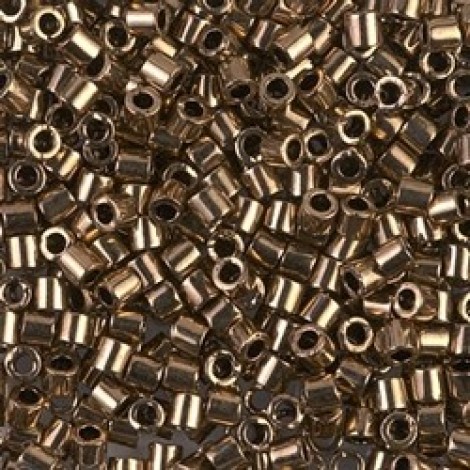 8/0 Miyuki Delicas - Metallic Dark Bronze - 6.8gm