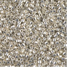 10/0 Miyuki Delica Seed Beads - Galvanized Silver - 100gm Factory Pack