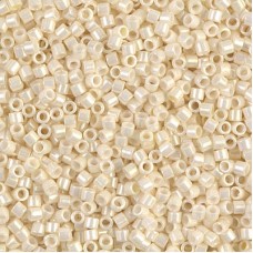10/0 Miyuki Delica Seed Beads - Ceylon Light Yellow - 7.2gm