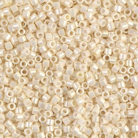 10/0 Miyuki Delica Seed Beads - Ceylon Light Yellow - 7.2gm