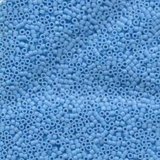10/0 Miyuki Delica Seed Beads - Opaque Turquoise Blue - 7.2g