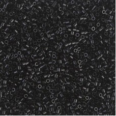 15/0 Delica Seed Beads -Black
