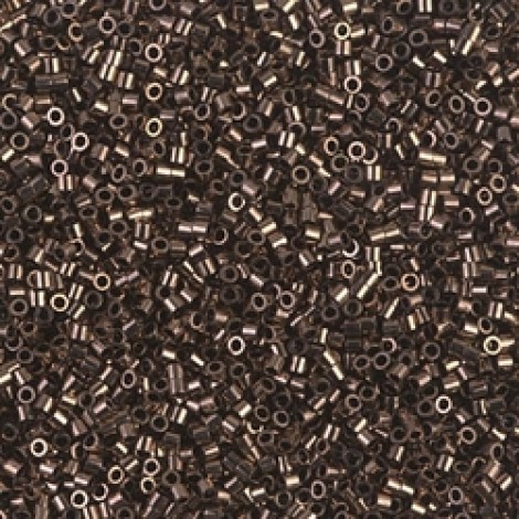 15/0 Delica Seed Beads - Metallic Bronze