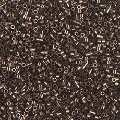 15/0 Delica Seed Beads - Metallic Bronze - 7gm