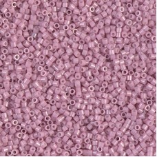 15/0 Delica Seed Beads - Opaque Old Rose Luster - 7gm