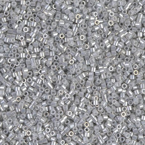 15/0 Delica Seed Beads - Ceylon Grey