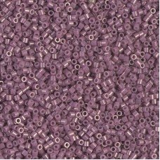 15/0 Delica Seed Beads - Opaque Mauve Luster