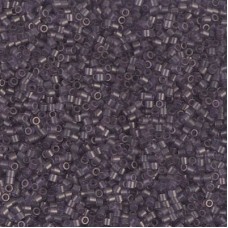 15/0 Delica Seed Beads - Matte Translucent Dried Lavender