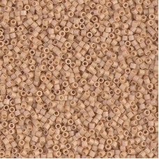 15/0 Delica Seed Beads - Matte Opaque Light Terracotta - 7gm