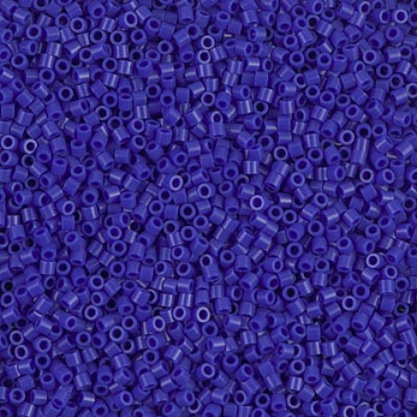 15/0 Delica Seed Beads - Opaque Cobalt