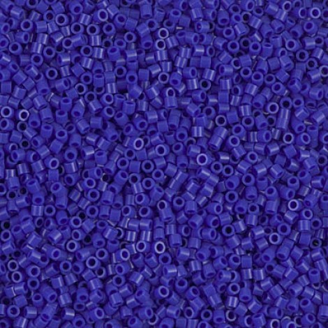 15/0 Delica Seed Beads - Opaque Cobalt - 7gm