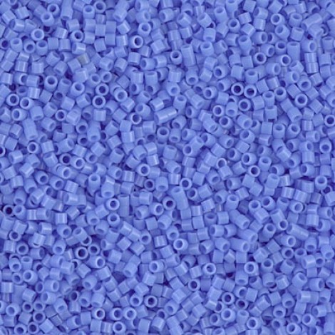 15/0 Delica Seed Beads - Opaque Light Sapphire - 7gm 15/0 Delica Seed Beads - Opaque Light Sapphire - 7gm