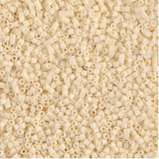 15/0 Delica Seed Beads - Opaque Cream