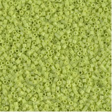 15/0 Delica Seed Beads - Opaque Chartreuse