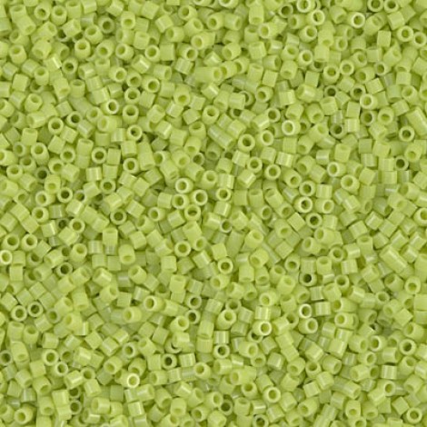 15/0 Delica Seed Beads - Opaque Chartreuse