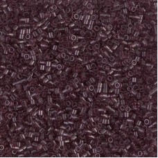 15/0 Delica Seed Beads - Transparent Mauve - 7gm
