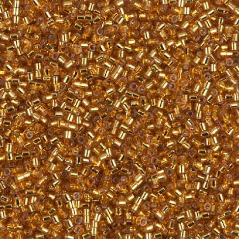 15/0 Delica Seed Beads - Silverlined Marigold - 7gm