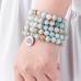 DIY Natural Amazonite Bracelet Making Kit DIY Natural Amazonite Bracelet Making Kit