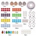 DIY Suncatcher Making Kits including glass beads, chain & findings